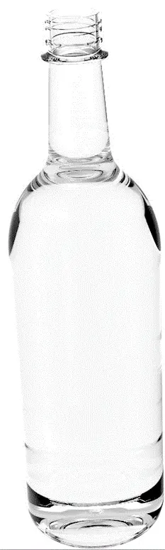 BOTELLA TEQUILERA 1 LT 40 GR