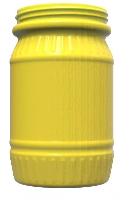 BOTELLA DE MAYONESA 1 KG 42 GR