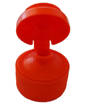 TAPA FLIP TOP NARANJA OVALADA 4.5 GR