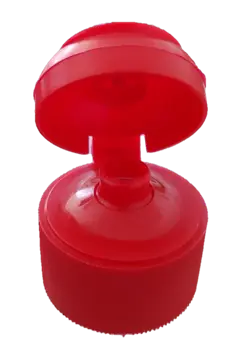 TAPA FLIP TOP  ROJA OVALADA  4.5 GR